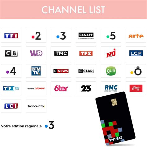 TNTSAT French TV Viewing Card 4 Years 